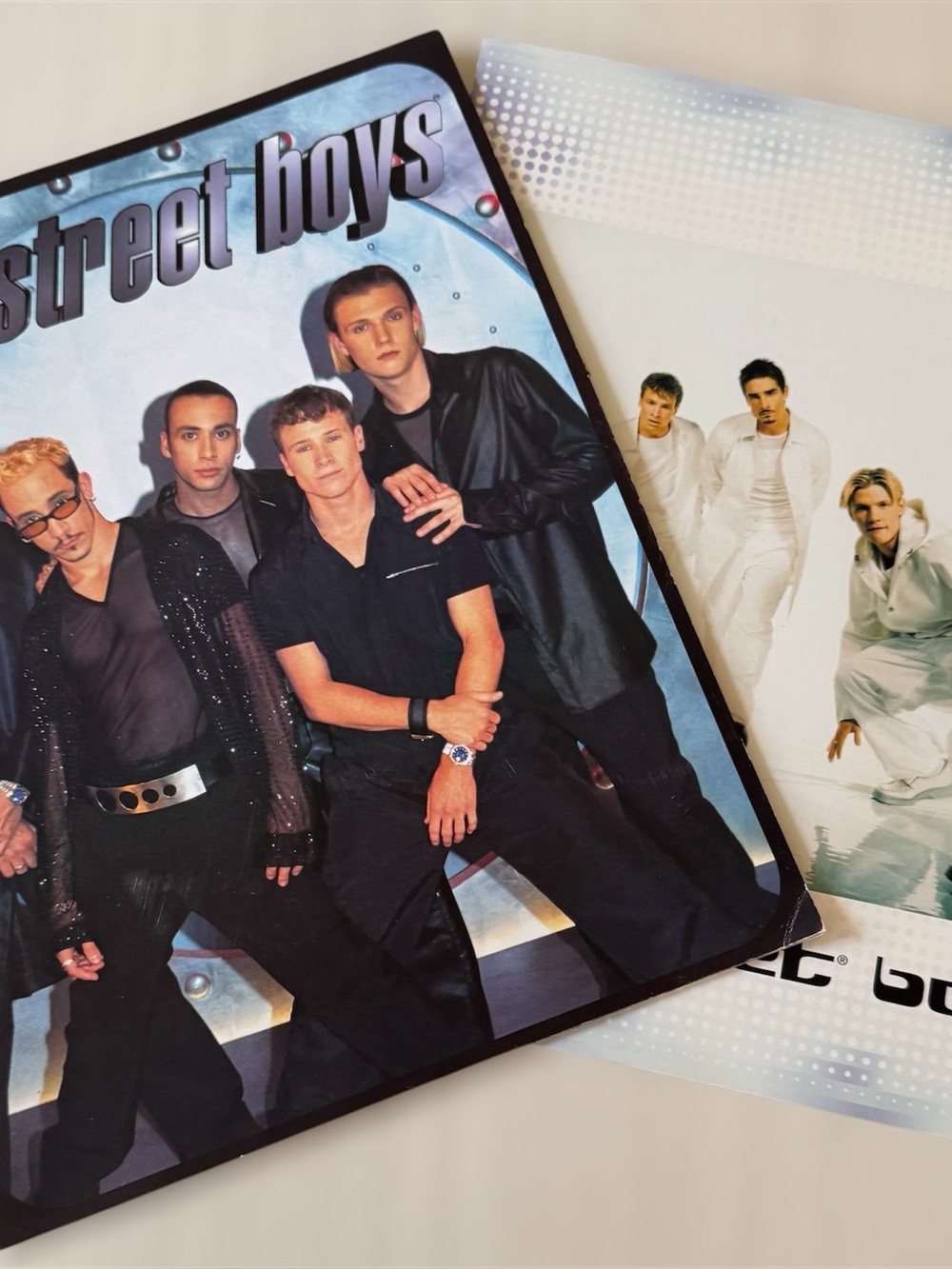 Vintage Backstreet Boys Tour Programs – Backstreet’s Back & Millennium 1990s
